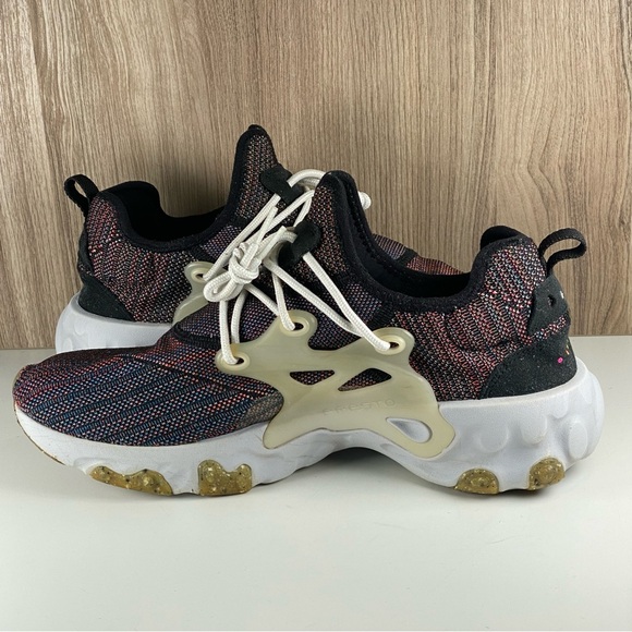 Nike React Presto Flyknit Multi Color CN1709-001 Men’s Size 11 - Picture 8 of 10